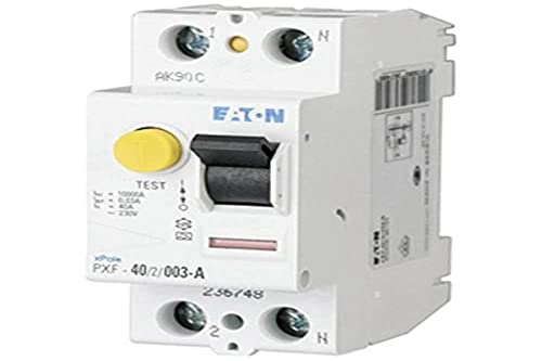 Eaton 236748 - Interruttore FI, 40 A, 2P, 30 Ma