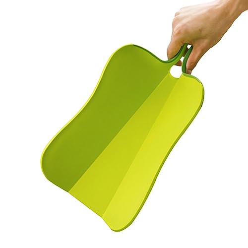 Planche à découper pliante plastique pour éviter les chutes d'aliments - 2