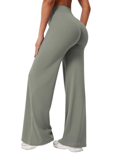 Image of YEOREO Ease Workout Leggings Womens No Front Seam Straight Leggings 29 inch / 31.5 inch / 33 inch / 35 inch High Waist Buttery Eddiy Yoga Pants