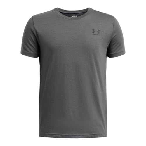 Image of Under Armour Kids Sportstyle Left Chest Short Sleeve T-Shirt (Big Kid)