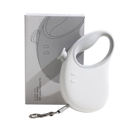 Guinzaglio allungabile per cani, 3 metri, riflettente, guinzaglio per cani con freno, per cani di taglia piccola, media e grande, per attività all'aperto, campeggio, giardino