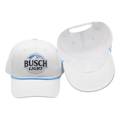 Gorra Snapback Busch Light Blanco miniatura 4