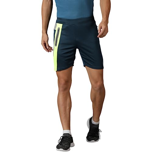 Image of DOMIN8 Basic Shorts for Men | Gym Shorts | Best for Yoga, Training Short for Boys | Casual Boxer for Men | Black Melange