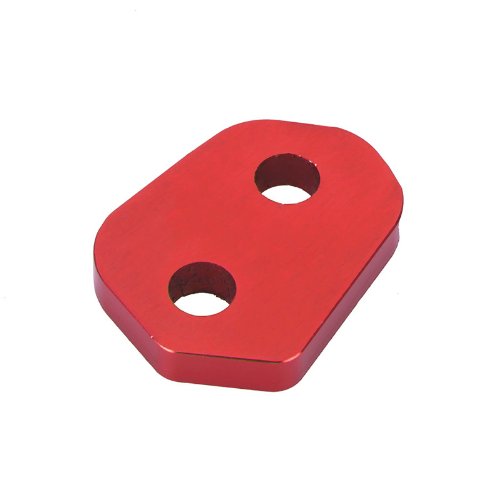 Yorten Gancho de reboque traseiro para reboque de carro universal anel vermelho