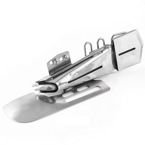 Sunicon1pcs Flat Folder Binding Attachment Tape for Industrial Sewing Machine (Exit 3/4(1-7/8-3/4))