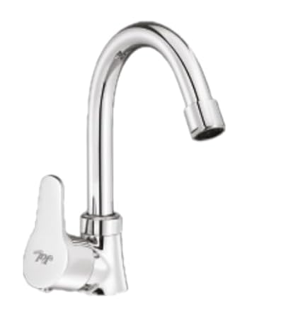 JAL Konar Pillar Tap ?Swivel with Foam Flow 15 mm Faucet | Bathroom Taps | Durable & Reliable Premium Material | Stainless Steel Faucet with Chrome Finish | Anti Rust 57274