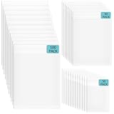 LOTMER 200 Pack Acid Free Photo Storage, Acid Free Photo Sleeves for Photos, Poster, File (3 Sizes 8.5X12 IN, 11.4X16 IN, 5.2X8.7 IN)