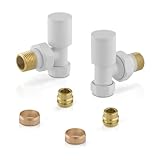 Photo Gallery kit valvole termoarredo in acciaio bianco, completo di raccordi per tubi in rame da 12 mm, attacchi universali g ½” Photo Gallery kit valvole termoarredo in acciaio bianco, completo di raccordi per tubi in rame da 12 mm, attacchi universali g ½”