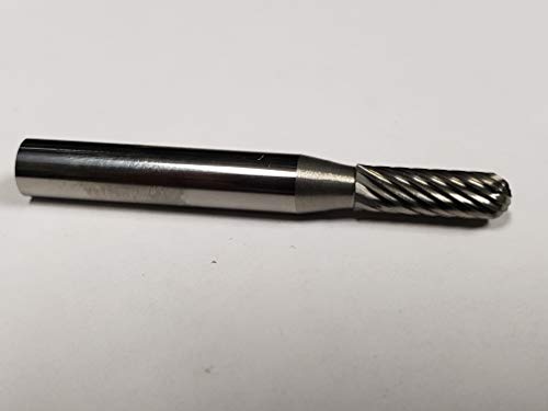 Fresa Cilíndrica Bola Kodiak Carburo 3/16" 1/4" Fuste miniatura 3