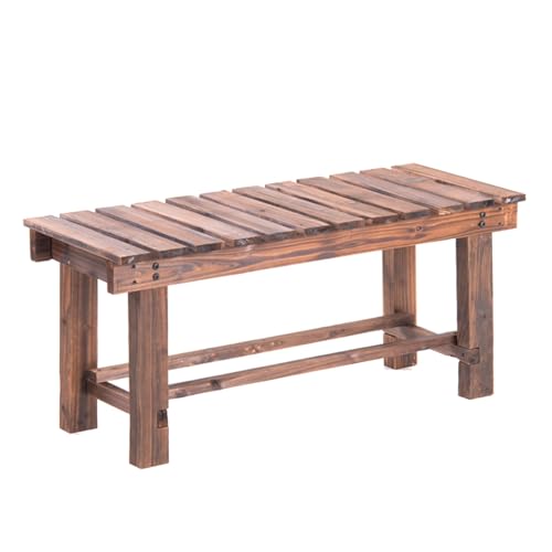 Banc de jardin compact 90 cm pour petits balcons et terrasses manquant de place assise