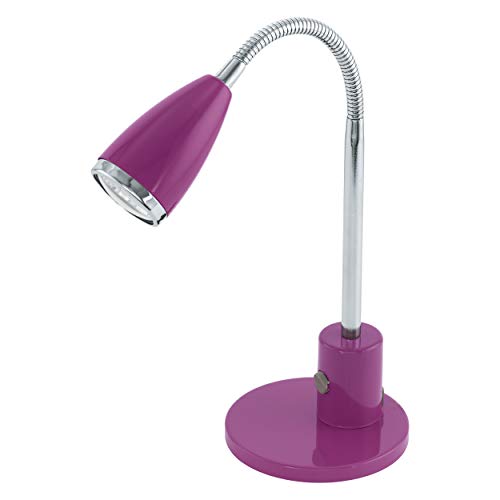 Eglo 92874 Lampe de bureau, métal, GU10, Violet