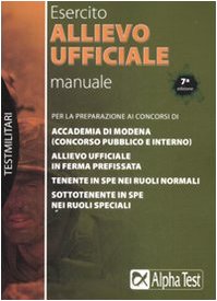 LIBRO ABIS Allievo ufficiale nell\'esercito. Manuale
