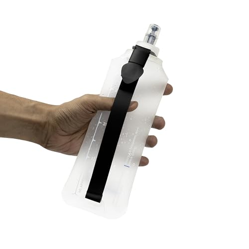 Image of TRIPOLE Hydration & Water Soft Flask for Running and Cycling | 500 mL (White)