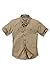 Carhartt mens Rugged Flex Rigby Short Sleeve (Big & Tall) Work Utility Button Down Shirt, Dark Khaki, 3X-Large Tall US