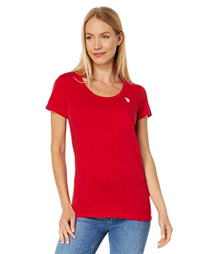T-shirt uni à col rond vêtement mode homme basique intemporel coloris sobre