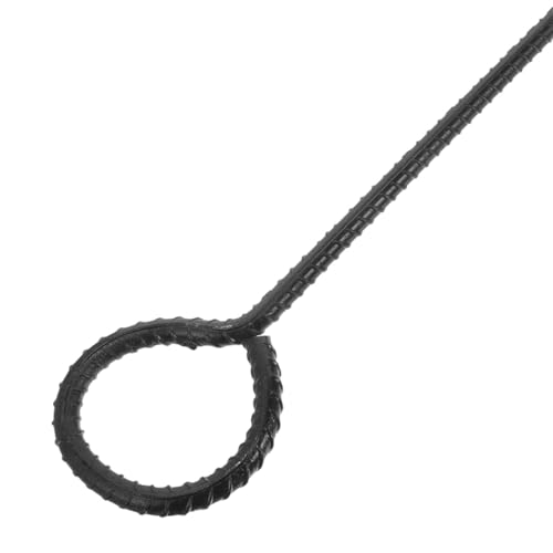 Crochet plaque d'égout outil de levage robuste en acier noir de manutention