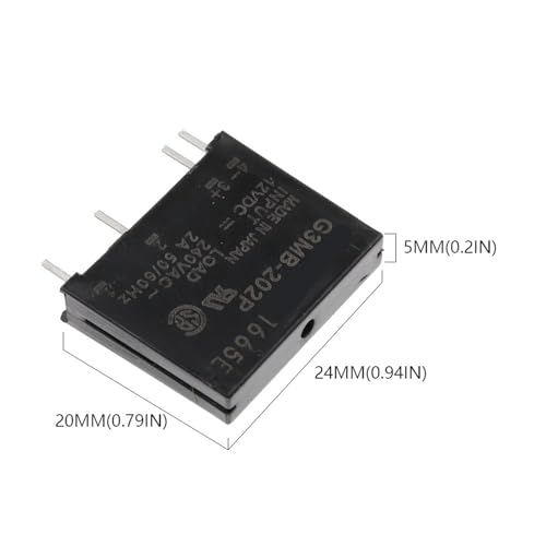 Relais statiques G3MB-202P PCB SSR DC-AC 5V commande électronique de puissance 2A