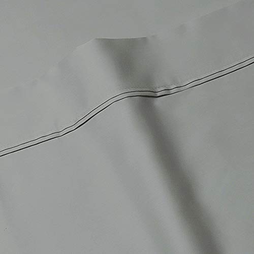 Trident Full Sheets Set 500 Tc Bed Sheets 4-Piece Set Bedding Sheets And Pillowcases -Soft & Smooth Deep Pocket Full Sheet Sets -Triblend Cotton-Tencel-Lyocell Sateen Full Size Sheets -Lunar Rock #TOP2