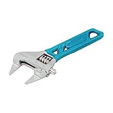 RAHVISH Extra Slim Jaw 4-Inch Adjustable Wrench, Silver