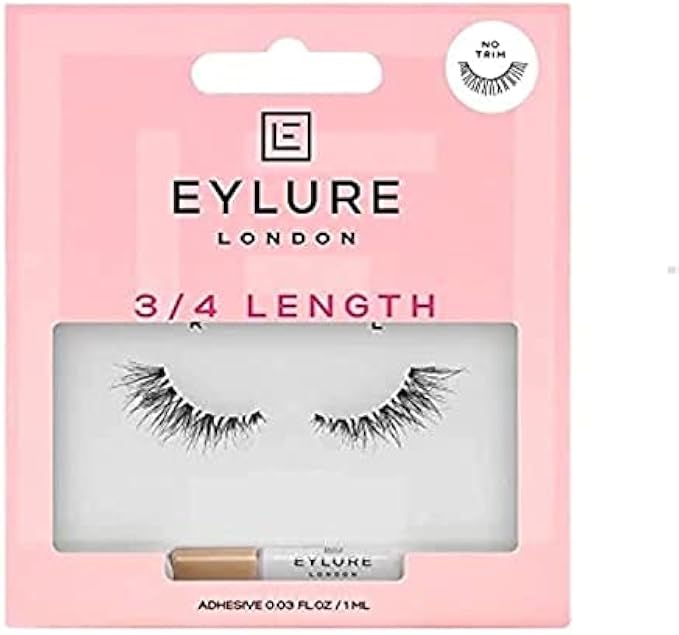 Eylure Naturals False Lashes, Style No. 003, Reusable, Adhesive Included, 1 Pair