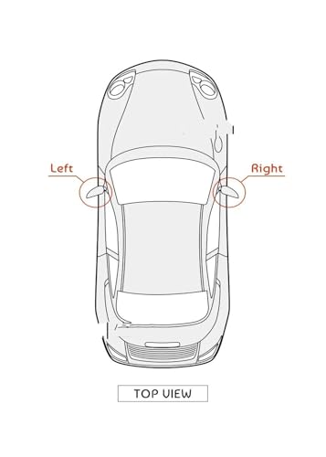 Miroir grand angle pour BMW E92 E93 LCI avec vision extérieure élargie - 7