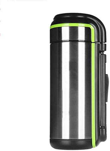 WYJW Insulation pot Stainless Steel Vacuum Large Capacity Home Outdoor Travel Kettle Insulation Portable Lostgaming (color : GREEN)