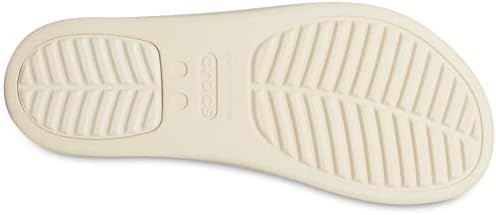 Crocs Women's Brooklyn Platform Flip Flops, Bone, Numeric_6 | Image 2