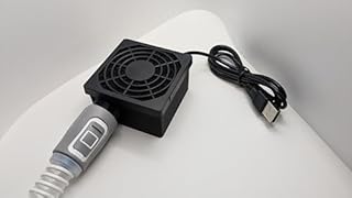 Generic Hose Dryer with Filter Compatible with CPAP and BIPAP Hoses, USB Powered and Nearly Silent. (No-Add ons), Black