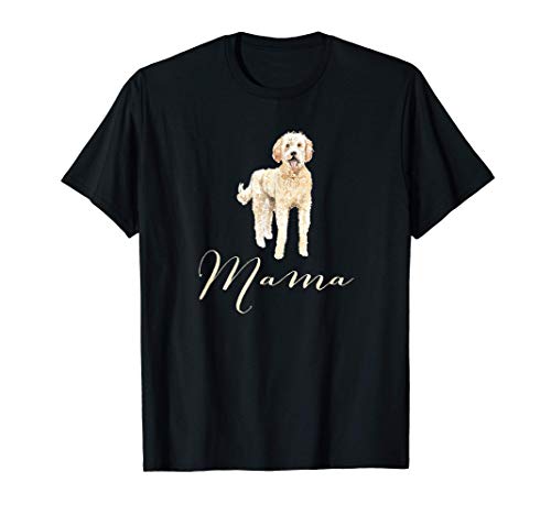 Goldendoodle Dog Mama Present, Goldendoodle Mom Mother Gift T-Shirt