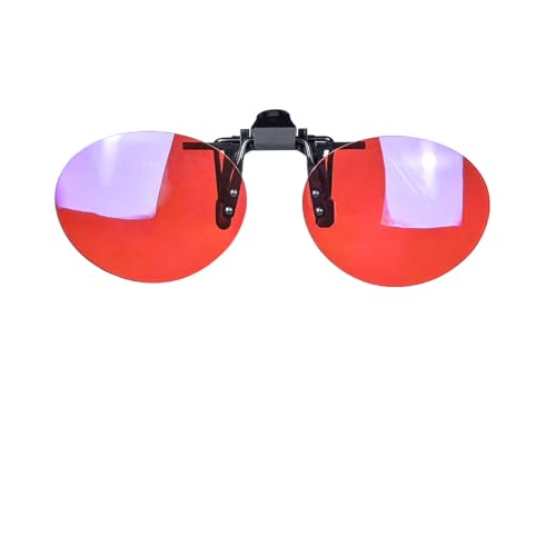 Clip on For Eyeglasses Blue Light Blocking Clips Orange Lenses Driving Clips Polarized Sunglasses Clip on