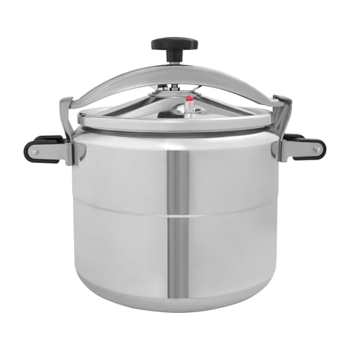 Image of 32qt /30L Pressure Cooker, Large Aluminium Pressure Cookers with Lid, Commercial Pressure Pot for Open-Flame Gas Stove