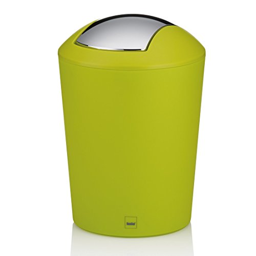 Preisvergleich Produktbild Kela 22292 Schwingdeckeleimer 1,7 l, Kunststoff, Marta, Grün