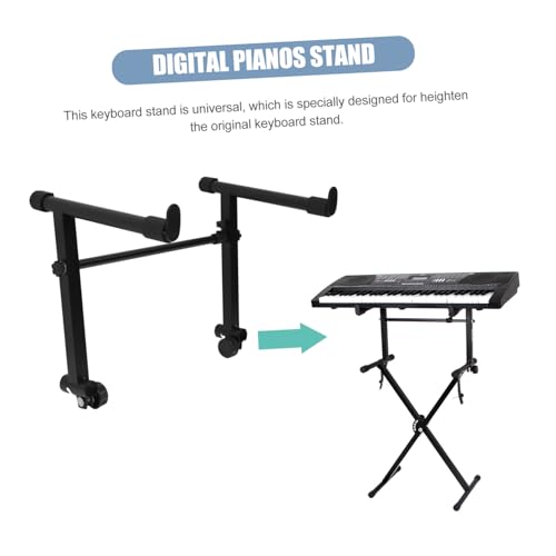 Toyvian 1 Jeu Soutenir La Barre Stabilisatrice Électronique Titulaire De Piano Réglable Clavier Stand Support De Clavier Cadres De Stand De Piano Clavier Rack Caoutchouc Métal Étagère - Les Beatles, Paul McCartney, John Lennon, RIngo Starr, George Harrison Toyvian 1 Jeu Soutenir La Barre Stabilisatrice Électronique Titulaire De Piano Réglable Clavier Stand Support De Clavier Cadres De Stand De Piano Clavier Rack Caoutchouc Métal Étagère – Image 8