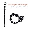 35 cm Silikon Analkette Silikon Analkugeln Anal Kette mit 10 Kugeln, Lang Analkugeln Buttplug Wasserdicht Anus Masturbator Anal Sex Spielzeug für Männer und Frauen(10Ø 1,1-2,4 cm) #2
