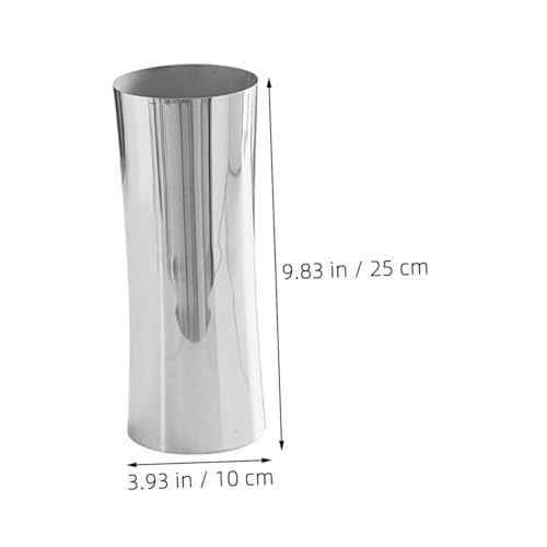 Vase à fleurs métallique pour centre de table de salon moderne - 3