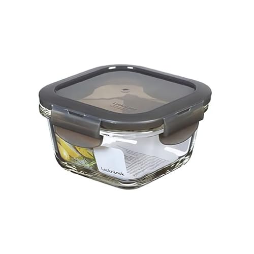 LocknLock OVEN GLASS Frischhaltedosen Glas mit Deckel | 300ml | 120 x...