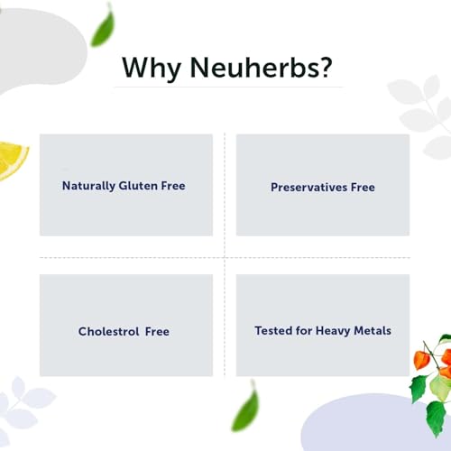 Neuherbs Deep Sea Omega 3 Fish Oil 2500 Mg Capsules & Ashwagandha 1000 Mg Combo for Men & Women- 60 units Each |892 Mg EPA and 594 Mg DHA |Supports Lean Muscle, Strength & Immune Health., 260 grams