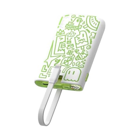 imuto 10000 mAh Powerbank with Built-in Cable Cover