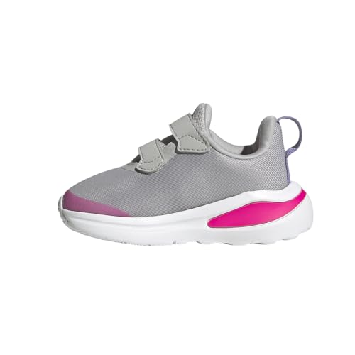adidas Infant Girls Fortarun Cf Slip On Sneakers Shoes Casual - Grey3