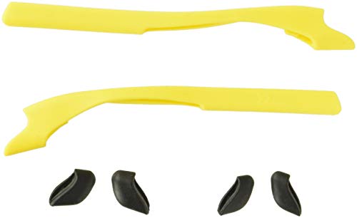 Oakley ハーフジャケット 2.0 サングラス イヤーソック & ノーズパッド アクセサリーキット 長方形メガネ US サイズ: One Size カラー: イエロー