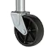 Trailer Tongue Jack 1000 Lb with Swivel Mount & Poly Wheel Caster; for 3