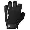Harbinger Pro Gloves 2.0 for Weightlifting, Training, Fitness, and Gym Workouts – Unisex Black X-Large