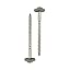 Vis De Ferblantier TOX CNECT 4,5x45 Mm - Acier Inoxydable A2 Avec Rondelle EPDM - 200 Pièces + Embout TX20