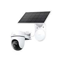 Tapo C630 KIT 360° Solar Überwachungskamera Außen mit Akku | 3K 5MP | Gratis KI-Erkennung | Farb- & IR-Nachtsicht | 24/7 Aufzeichnung | 2-Wege-Audio | Lokale MicroSD & Cloud – Ansicht 2