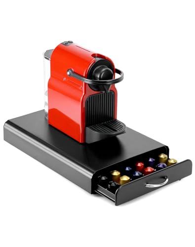 QWORK® Porta cápsulas de café compatible con 60 cápsulas Nespress...