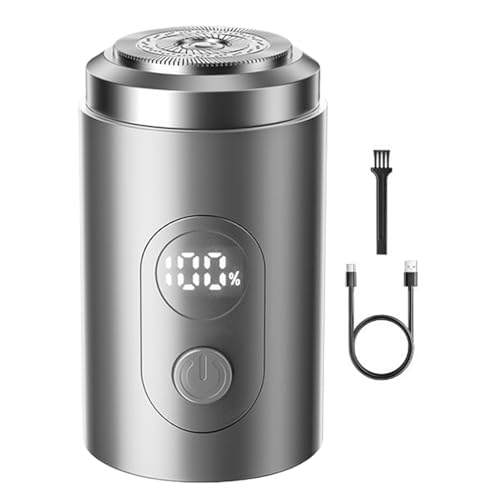 Rasoir électrique homme tête flottante tondeuse barbe précision longue durée batterie