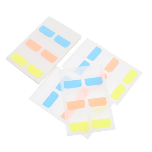 HOMOBABE 360個 便利?ラベル 学生 教師 オフィス用ステッキータブ 付箋 メモ類シール 小 軽量 耐久性 素材採用 ノートや辞書用ブックマーカー