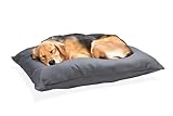 Karlie Charly, Hundekissen, Dunkelgrau, 80x60x15 cm