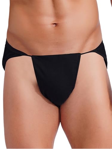 YiZYiF Men's Cotton Sumo Shorts Thongs Japanese Fundoshi Wrestler Standing Loincloth Kimono Briefs2