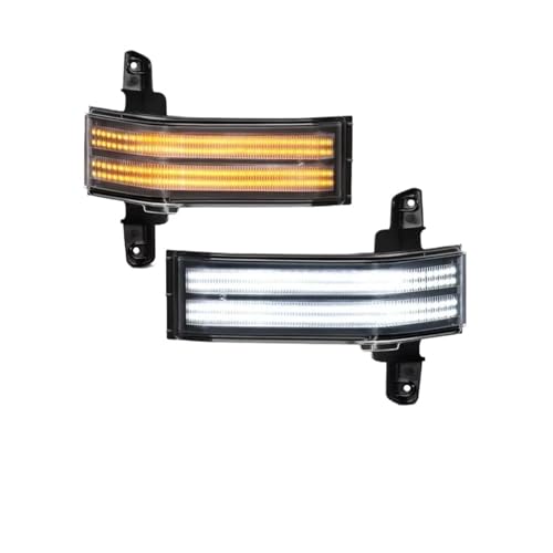 Clignotant latéral LED GMC Sierra 2014-2018 feu rétroviseur dynamique blanc